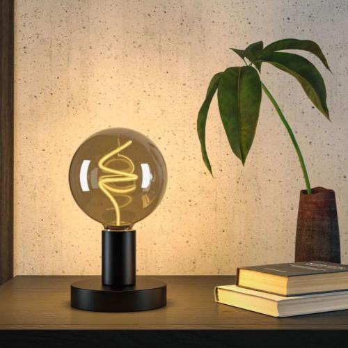 PAULMANN - LED Декоративна крушка  29238   Floating Shine Standard 230V LED Globe ⚡ E27 ⚡ 150lm ⚡ 4W ⚡ 1800K dimmable ✴ Опушено стъкло