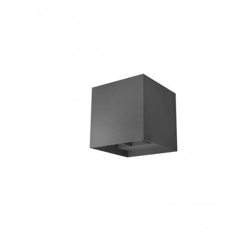 SMARTER - Аплик WINK 90291 тъмно сив LED 2x5W 3000K