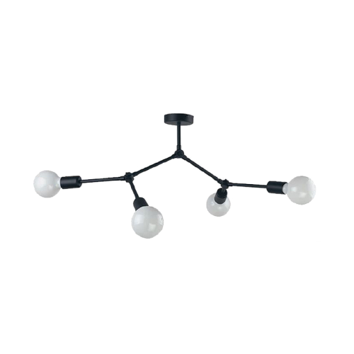 ELMARK - ARTE 4xE27 BLACK 955ARTE4/BL