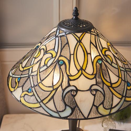 INTERIORS 1900 - table luminaire  DAUPHINE 64055 E27, 2x60W