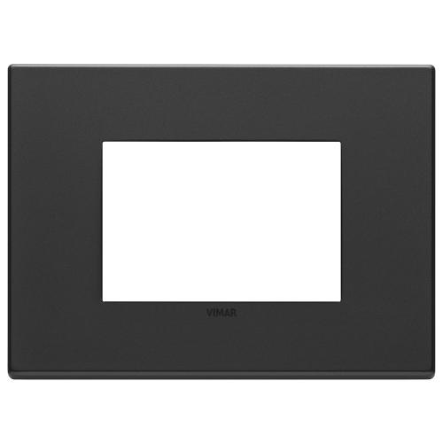 VIMAR - 22653.03 - Plate 3M metal anthracite grey