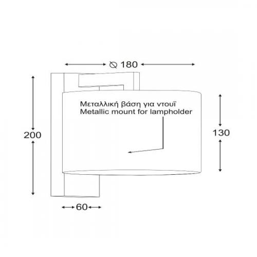 ACA LIGHTING - Аплик  Marble  OD5612WN