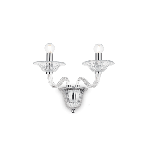 IDEAL LUX - Аплик DANIELI AP2 Trasparente 159966