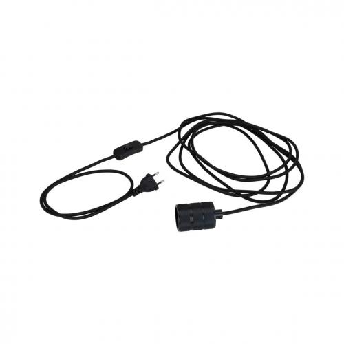 PAULMANN - Пендел  78436   Neordic Tilla  incl. plug⚡E27⚡1 х max. 20W✴Черен