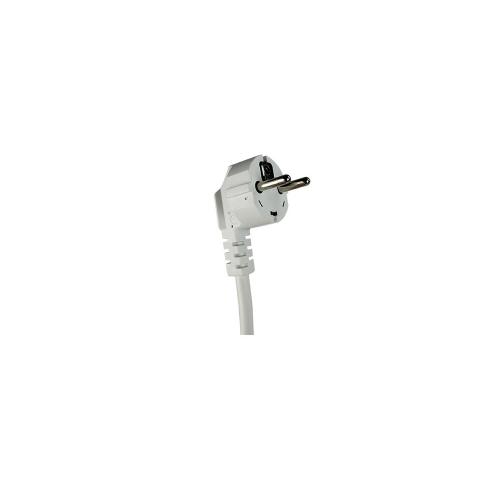 AS SCHWABE - Power strip with protection and blue button black 3 sockets 1.5 meters / 1.5mm2  18663