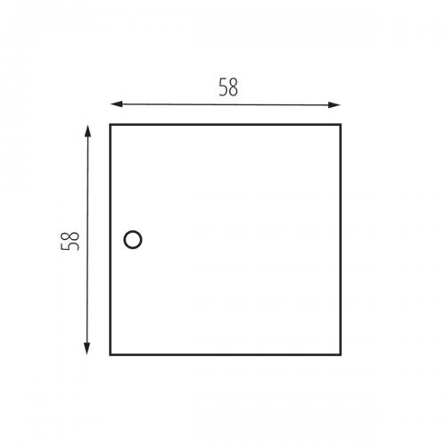 KANLUX - Accessory for electrical supply track systems TEAR N RC-PCON W - 35790