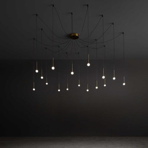 IDEAL LUX - 284019 LUCCIOLA SP16 OTTONE