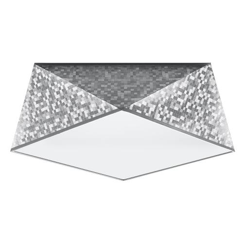 SOLLUX - ceiling lamp  HEXA 35 silver   SL.0691