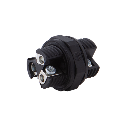 ULTRALUX - KW3PL10 Влагозащитен конектор L10, 3 пина, IP68