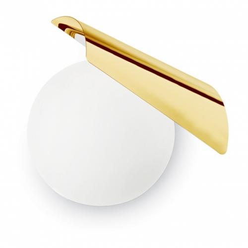 IDEAL LUX - Аплик  PENOMBRA AP1 Ottone  176666