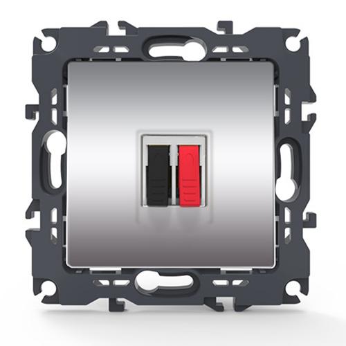 ACA LIGHTING - Аудио конектор PRIME Алуминий мат 1000113503