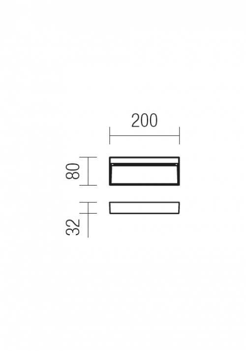 REDO GROUP - Аплик влагоустойчив EVEN 9152 AP M LED SMD 6W IP54 MW 3000K (SQ)