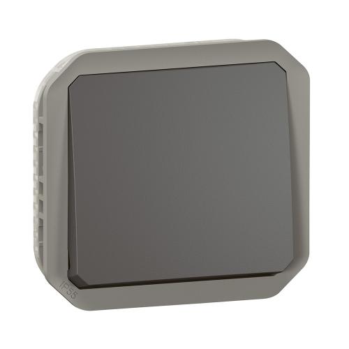 LEGRAND - 2-way switch mechanism color Anthracite IP55 Plexo New IP55 69801L