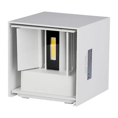 V-TAC - VT-759 6W-WALL LAMP WITH BRIDGLUX CHIP WHITE SQUARE