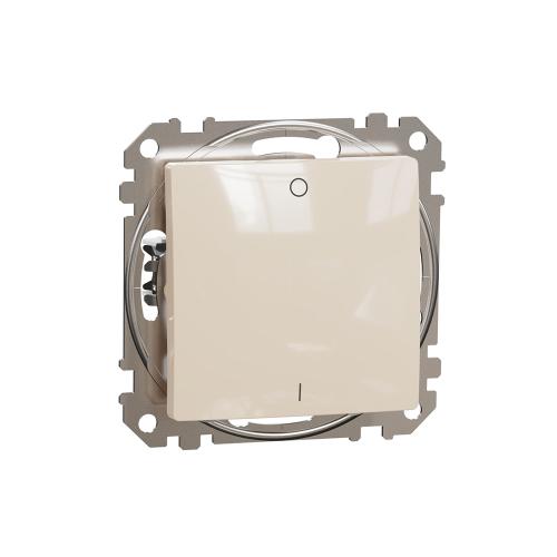 SCHNEIDER ELECTRIC - SDD112102 Sedna Design & Elements - 2pole switch - 10AX 250V without frame beige