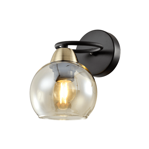 ELMARK - JAY WALL FIXTURE 1XE27 BLACK/BRONZE - 955JAY1W