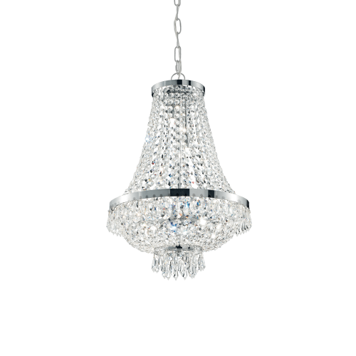 IDEAL LUX - Полилей  CAESAR SP6 Cromo  033532