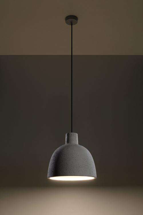 SOLLUX - Pendant luminaire DAMASO concrete SL.0281