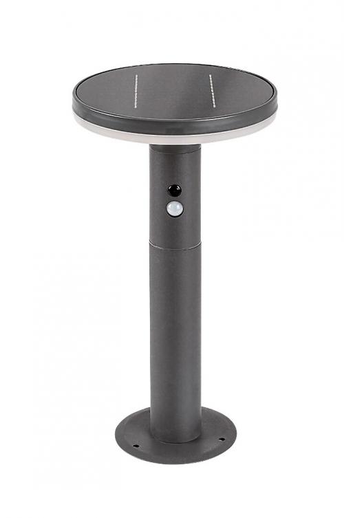 RABALUX - Стълб соларен със сензор ALASKA 77018 LED 10W, 250LM, IP44