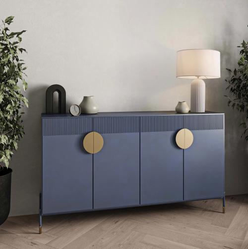 NOVA LUCE - Нощна лампа  Ø35, В:47 см. / Кабел:150 см.  9540243  AMMOS ⚡ E27 ⚡ 1х12W ⚡ 100-240V ⚡ IP20 ✴ Бял текстил и гипс