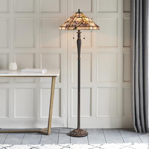 INTERIORS 1900 - floor luminaire CLEMATIS  64018 E27, 2X60W