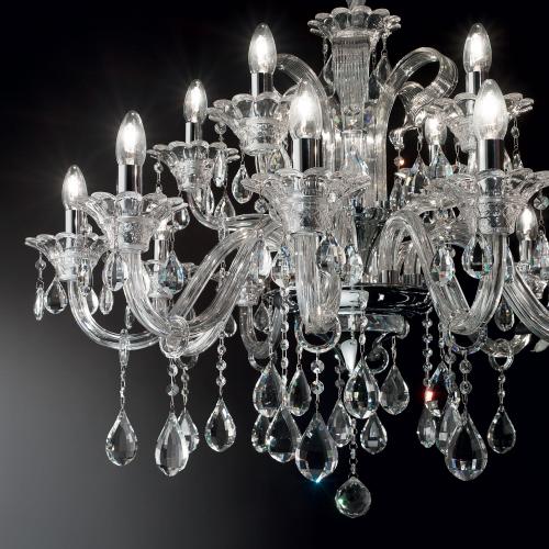 IDEAL LUX - Полилей COLOSSAL SP15 Trasparente 114170
