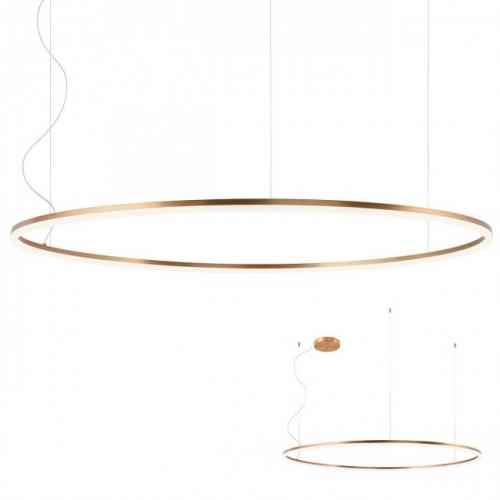 REDO GROUP - Пендел ORBIT 01-1719 LED 105W 3000K D1500 BRASS 