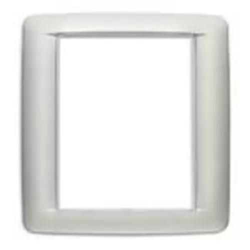 VIMAR - 20698.N13 - Round plate 8M Bright matt silver