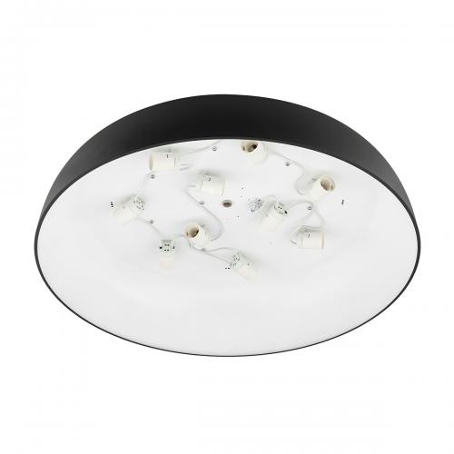 NOWODVORSKI - Плафон  8021 SATELLITE L BLACK • E27  10x25W only LED • IP20