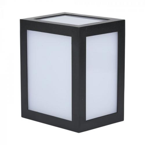 V-TAC - Фасаден аплик 12W Черно Тяло 6400К SKU: 218342