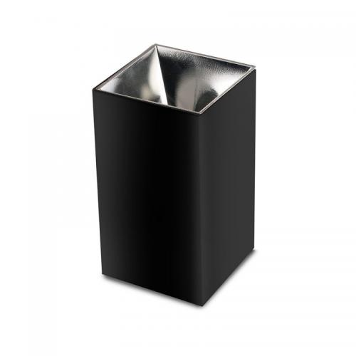 V-TAC - GU10 Fitting Square Black Chrome SKU: 8994