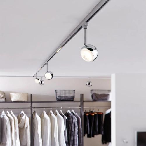 PAULMANN -  954550 URail LED Spot Capsule II⏺ 6W  dimmable⏺chrome matt
