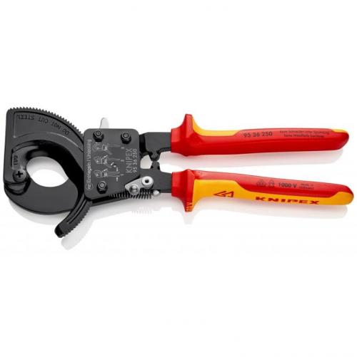 KNIPEX - Cable Cutter (ratchet action) 250мм 9536250