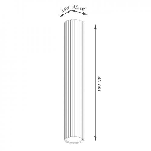 SOLLUX - Луна KARBON 40 бежова 10W GU10 SL.1590