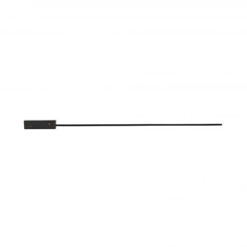 NOVA LUCE - Magnetic track connector L:6.5, W:1.75, H:1.1 cm.   9560035  Ultra Slim Magnetic-CONNECTOR ✴ Black