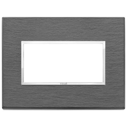 VIMAR - 21654.52 - Plate 4M stone natural split slate