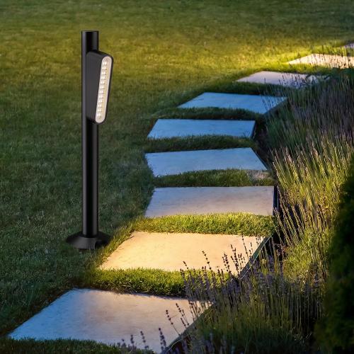 ACA LIGHTING - Влагозащитен градински стълб  Ø3.8, В:60 см.  SJ24322  AROLI ⚡ LED 6W ⚡ 480LM ⚡ 3000K ⚡ 230V ⚡ IP65 ✴ Черен 