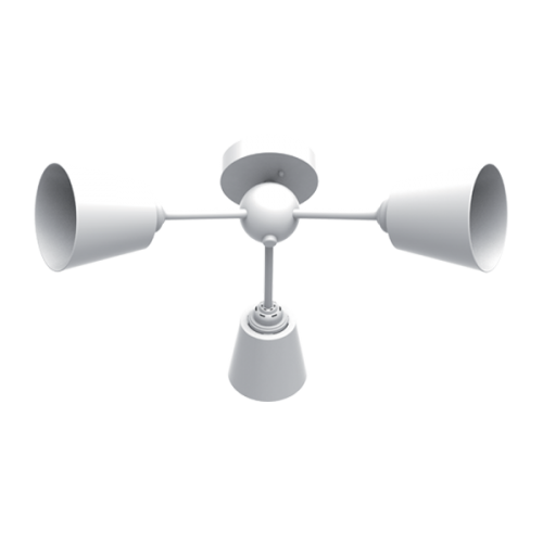 ELMARK - JUDY CEILING LUMINAIRE 3ХЕ27 WHITE 955JUDY3/WH