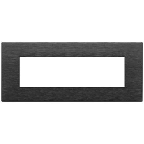 VIMAR - 22657.13 - Plate 7M metal brushed black