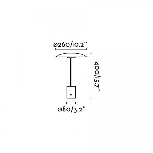 FARO - Настолна лампа HOSHI LED 28388