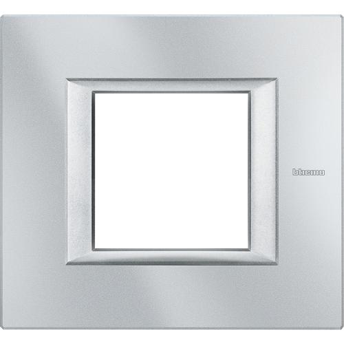 BTICINO - HA4802HC Rectangular cover plate 2 modules - Monochrome tech