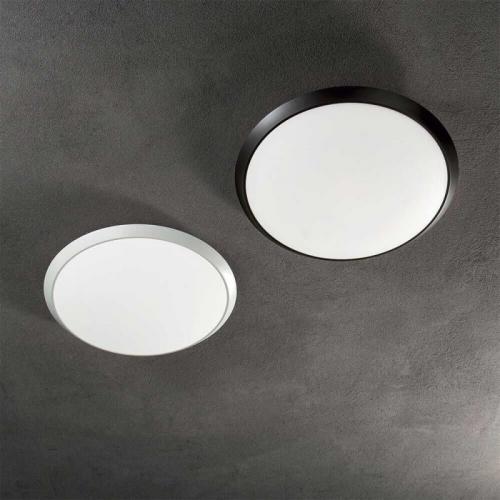 IDEAL LUX - Плафон   GEMMA PL D30 NERO 252605 LED 12W, 720lm