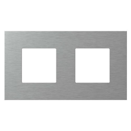 TEM - OG24MAM Frame 2+2M, color Silver, Modul Edge