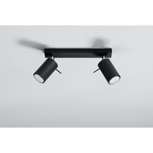 SOLLUX - Plafond RING 2 SL.0092 black