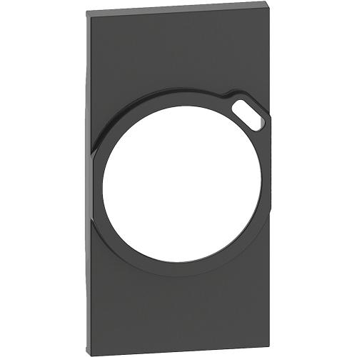 BTICINO - KG63 Cover for combo presa german+USB - 2 module, Black