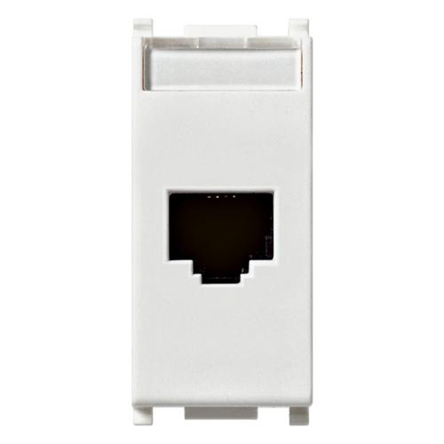 VIMAR - 14339.5 - RJ45 Cat5e Netsafe FTP 110 Интернет розетка 1M Бял PLANA