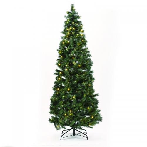 ACA LIGHTING - Светеща Коледна елха 210x86см 200 LED топла светлина, 3W IP20 зеленa X1821020002