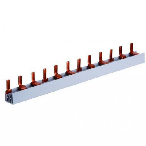 Pollmann - Power comb type PIN 3P 10mm2 63A 19 circuit breakers L1L2L3 PE2223302