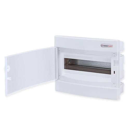 ACA LIGHTING - Табло за скрит монтаж 12 мод. с бяла врата 282U12CW