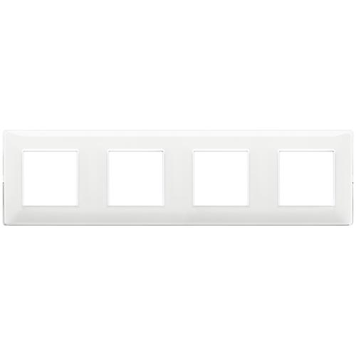 VIMAR - 14669.41 - Plana Рамка 4х2М немски стандарт Reflex snow
